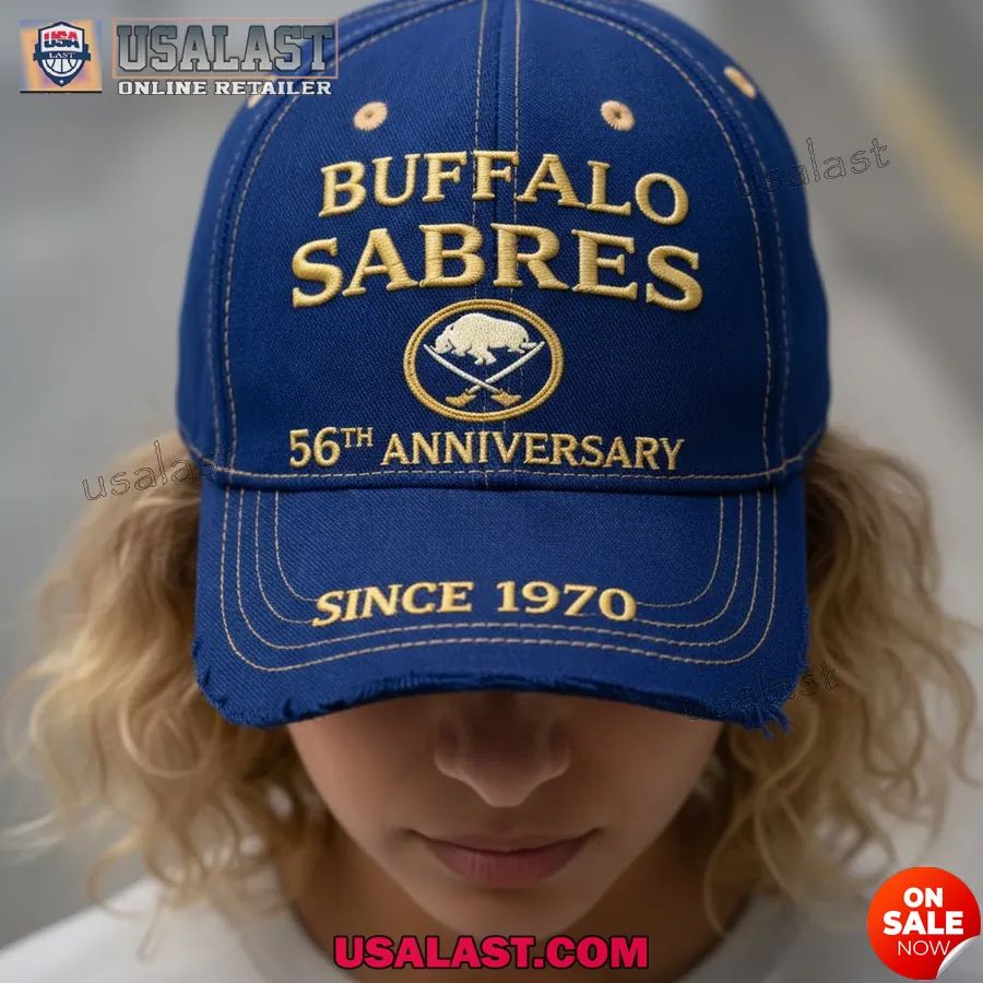 Buffalo Sabres 56th Anniversary 1970-2026 Classic Cap