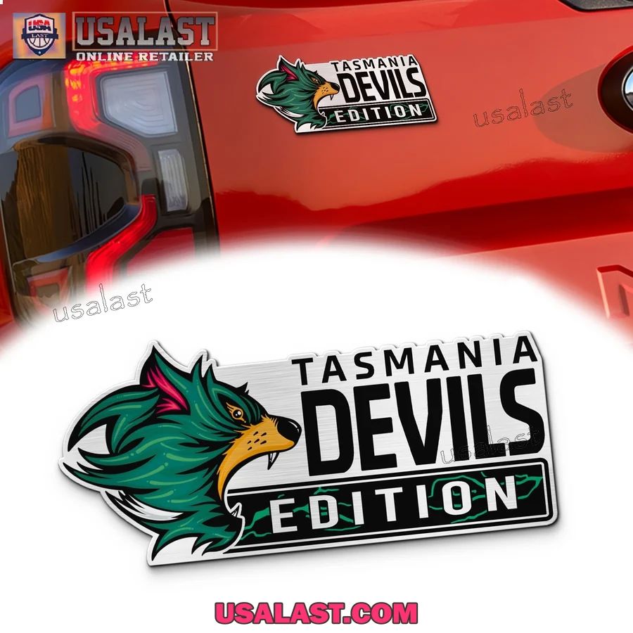 Tasmania Devils Edition Custom 3D Car Badge Sticker
