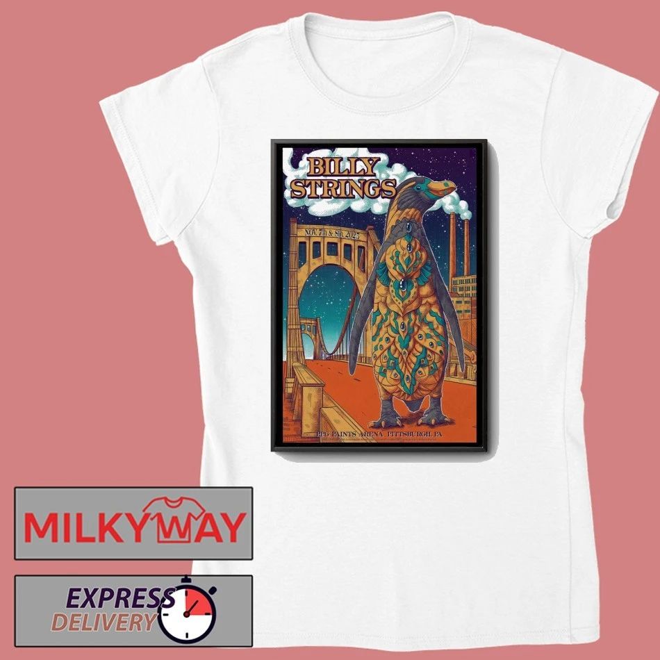 Billy Strings Fall Tour 2025 PPG Paints Arena Poster shirt