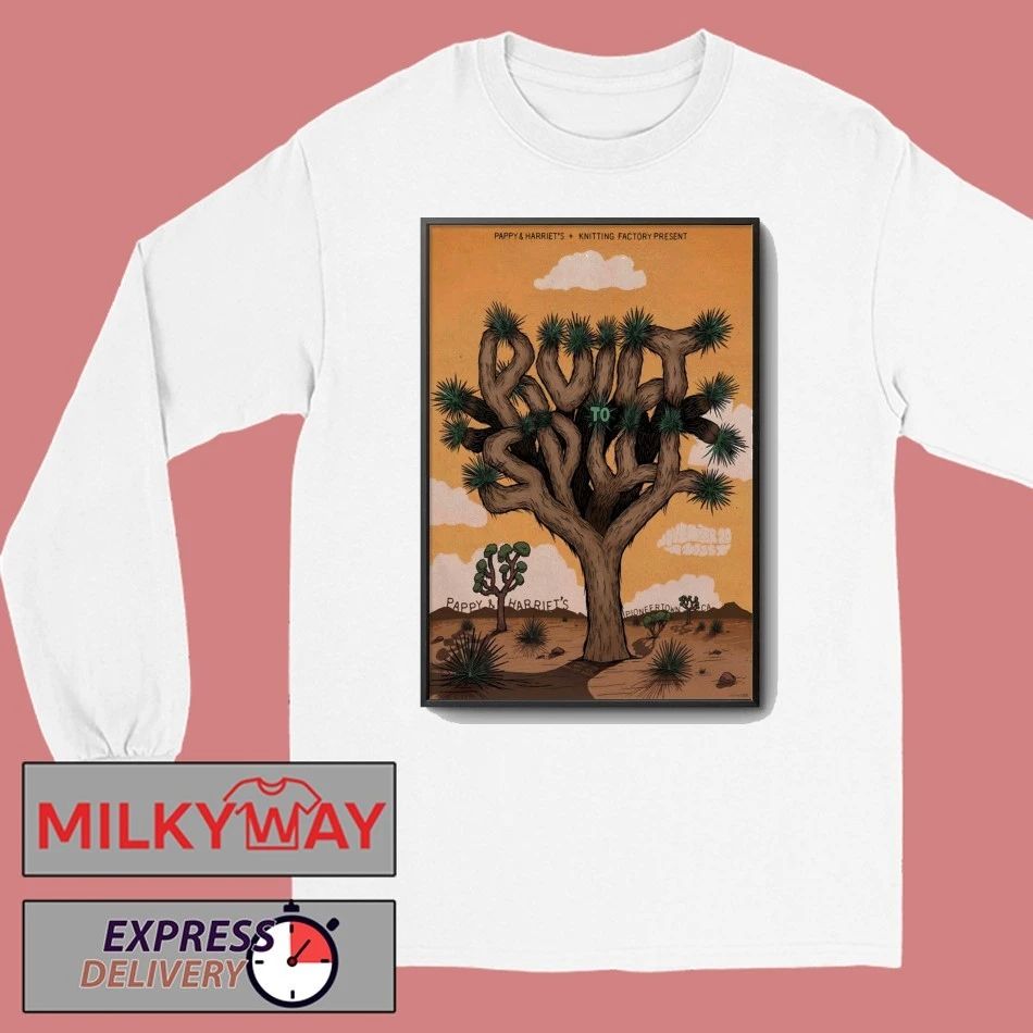 Built To Spill 11 20 2025 Pappy & Harriet’s in Pioneertown CA Poster shirt
