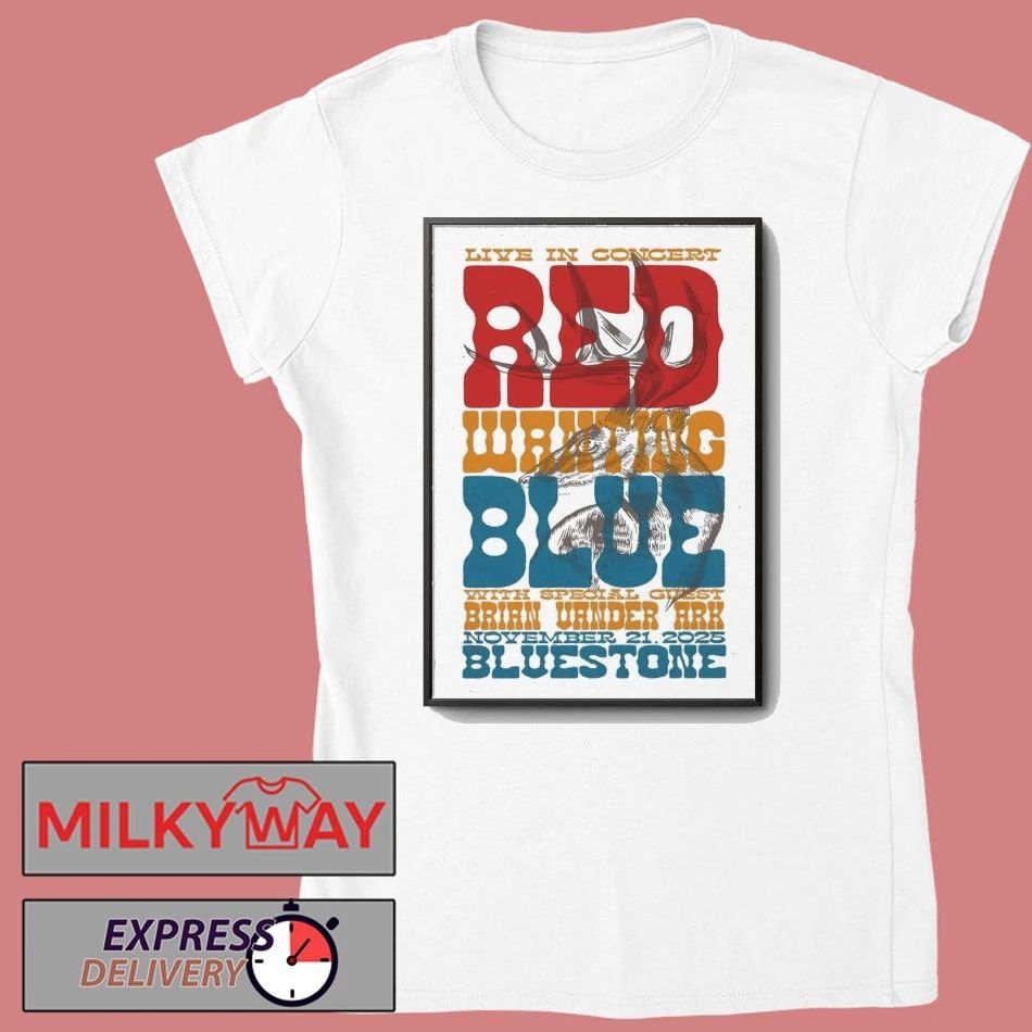 Red Wanting Blue In Columbus OH On Nov 21 2025 Poster shirt