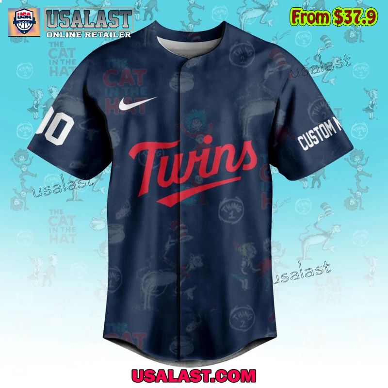 Minnesota Twins x Dr Seuss Baseball Jersey