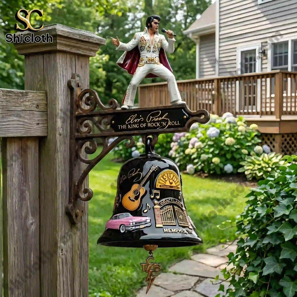 Elvis Presley The King of Rock ‘n’ Roll Collector’s Wall Bell