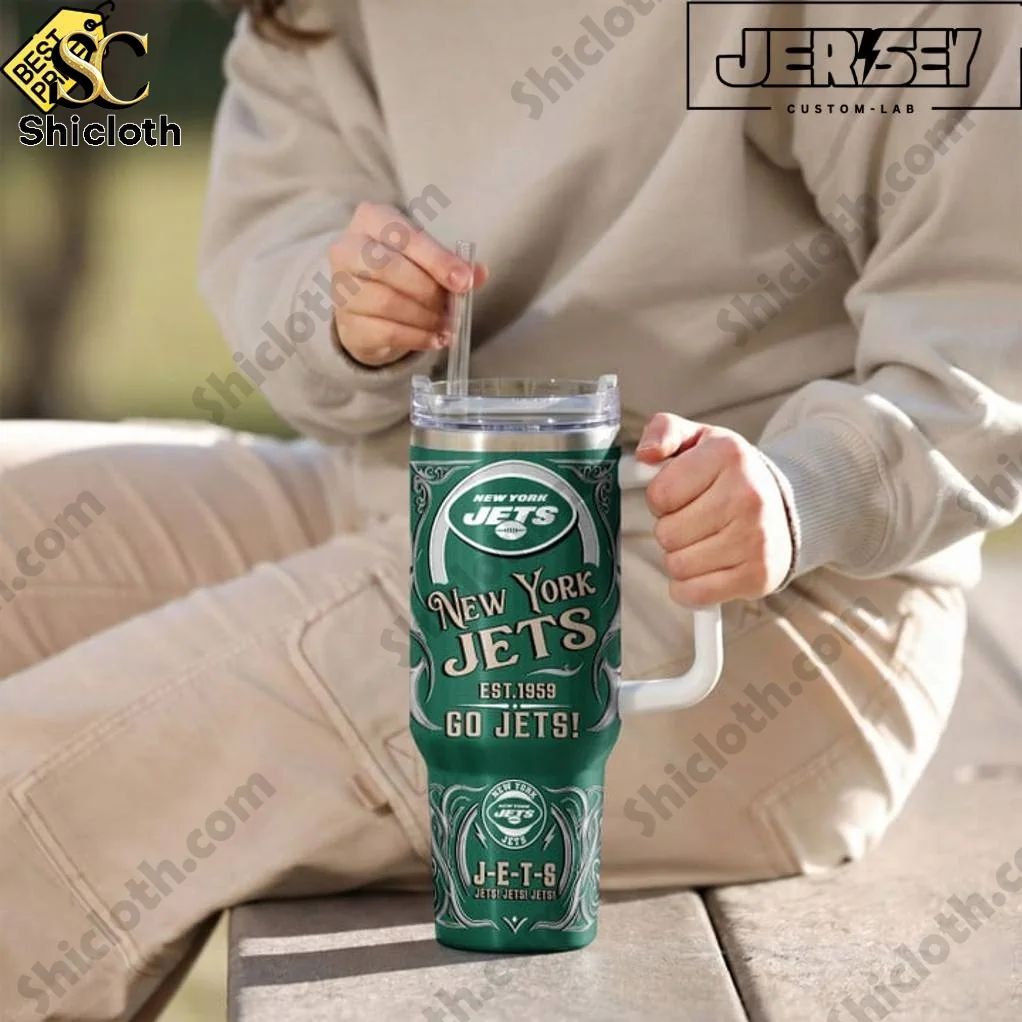 New York Jets Go Jets Special YETI Tumbler