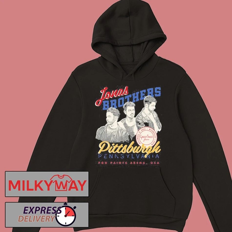 Jonas Brothers Nov 12 2025 PPG Paints Arena Pittsburgh, PA Event shirt
