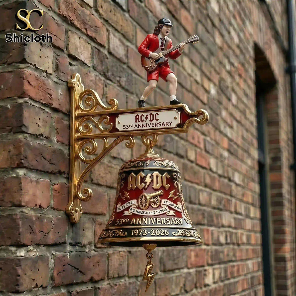 AC_DC 53rd Anniversary Commemorative Wall Bell
