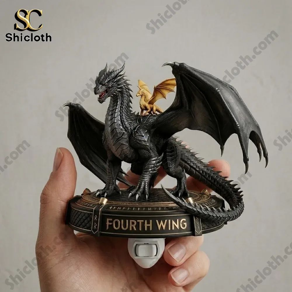Fourth Wing:Tairn & Andarna Night Light