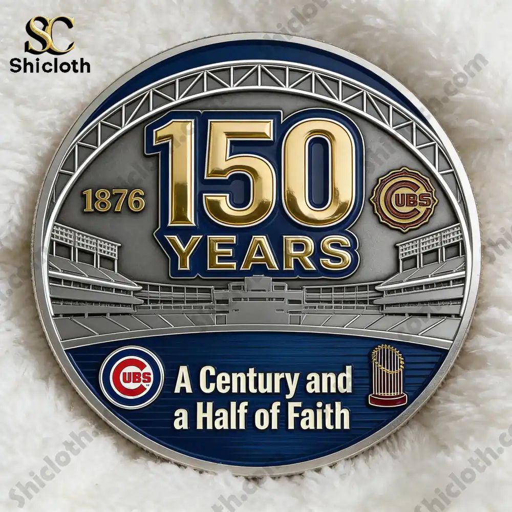 Chicago Cubs 150th Anniversary Commemorative Coin