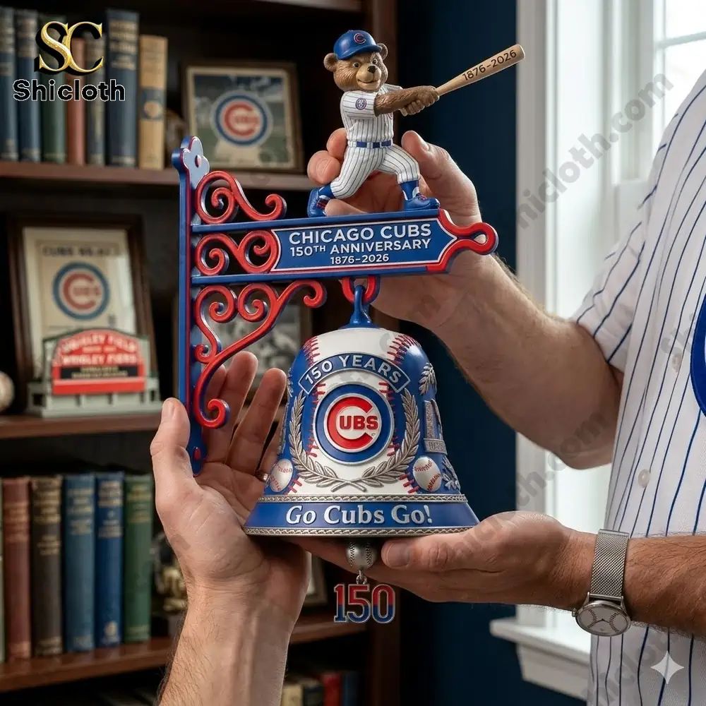 Chicago Cubs 1876-2026 150Th Anniversary Wall Bell
