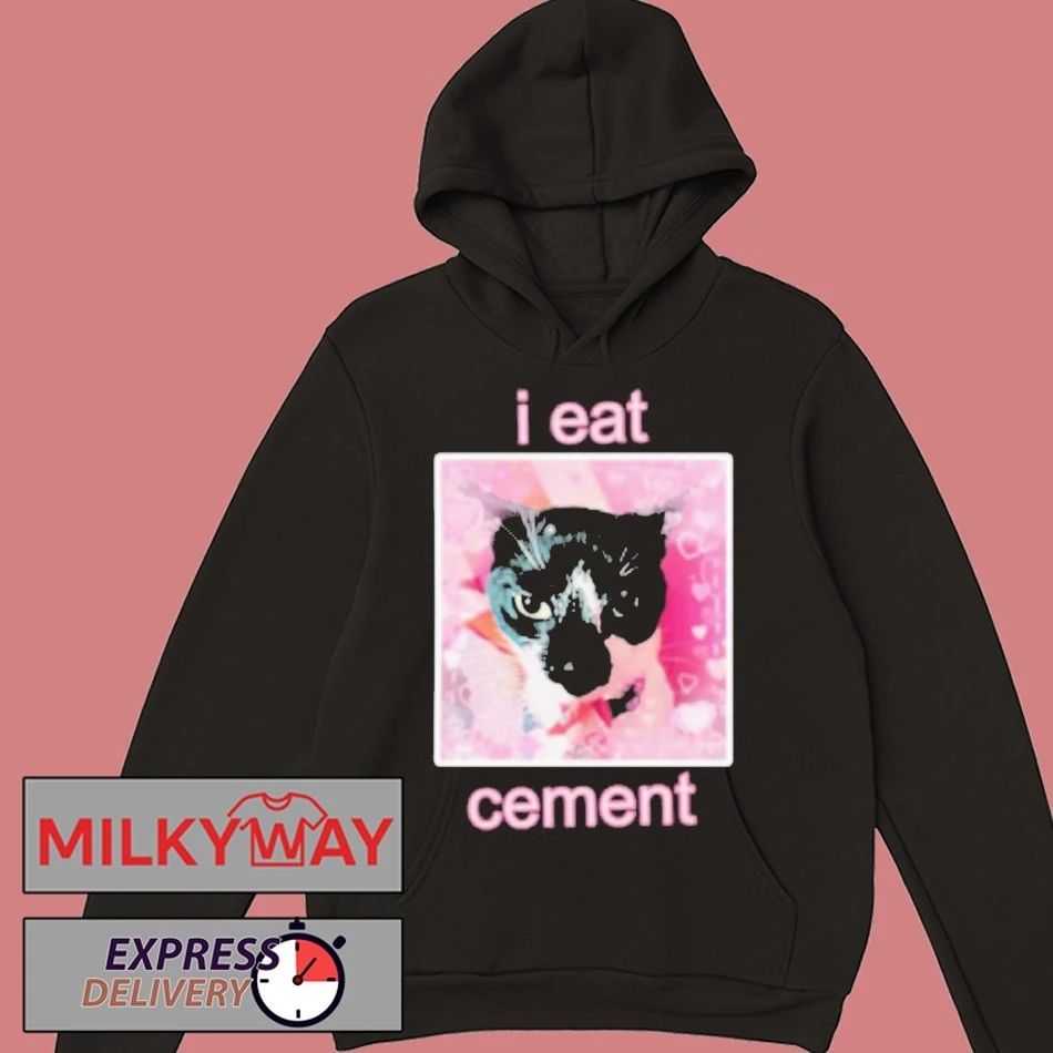 Cat I Eat Cement T-shirt