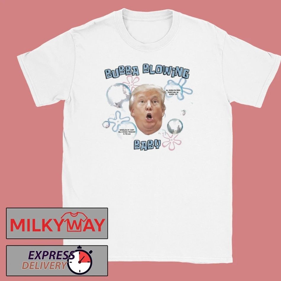 Trump Defends Jeffrey Epstein Blowing Bubba Email Shirt