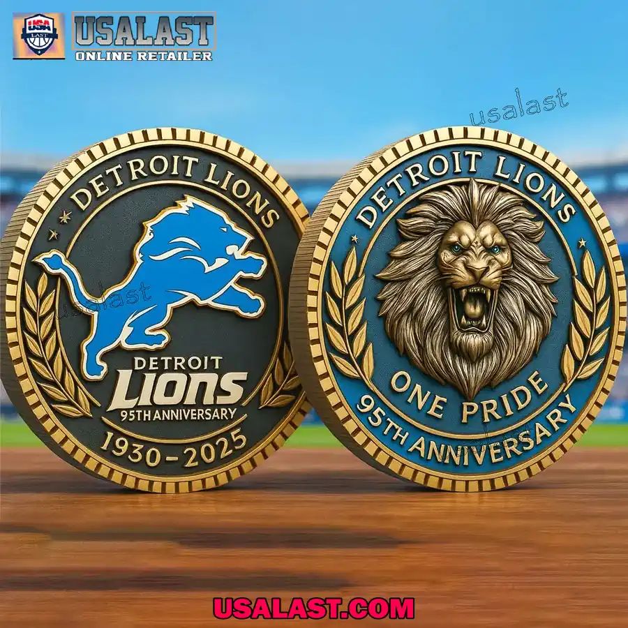 Detroit Lions 95th Anniversary Commemorative Coin