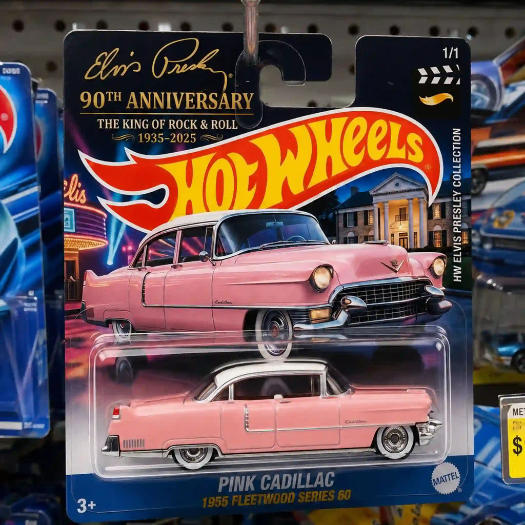 Wheels Elvis Presley 90th Anniversary Pink Cadillac Collector Edition