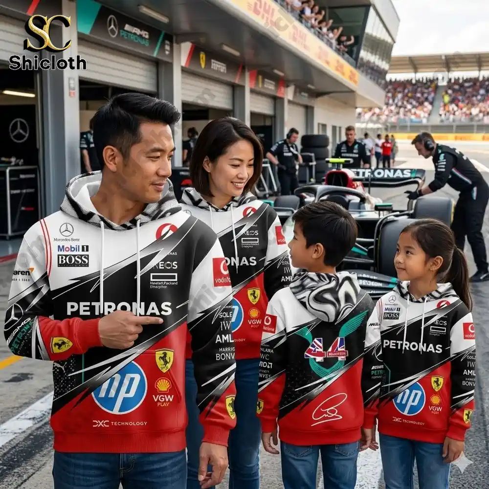 Lewis Hamilton 20-Seasons In Formula One Special Hoodie