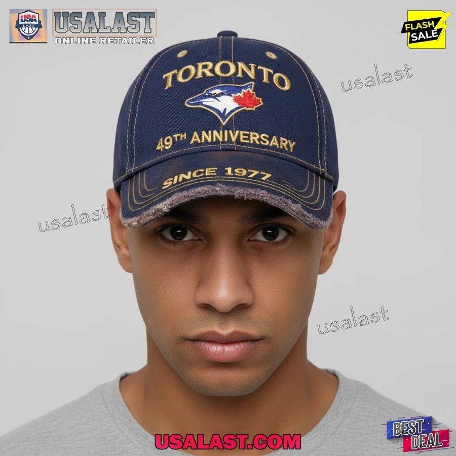 Toronto Blue Jays 49th Anniversary 1977-2026 Classic Cap