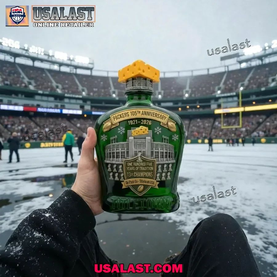 Green Bay Packers 105th Anniversary Whiskey Decanter