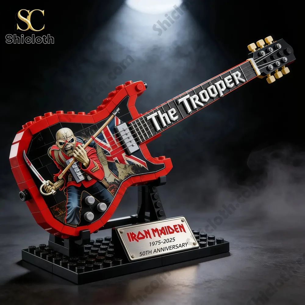 Iron Maiden 50th Anniversary Limited Edition Guitar Brick Set