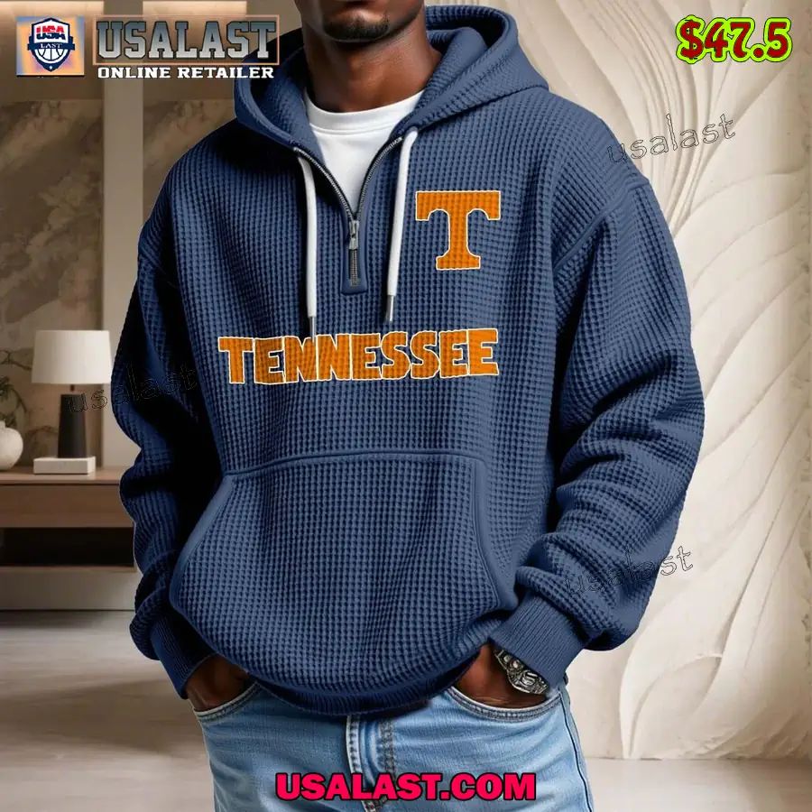 Tennessee Volunteers Waffle Half Zip Hoodie
