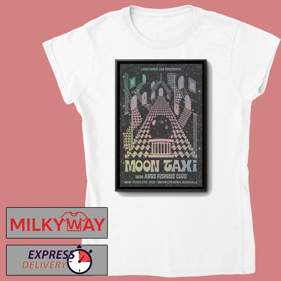 Moon Taxi Dec 31 2025 Brooklyn Bowl Nashville NYE Poster shirt