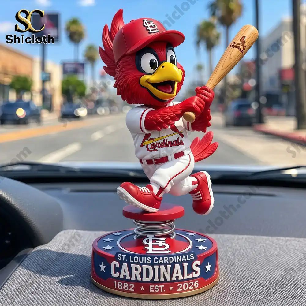 St. Louis Cardinals Car Dashboard Bobblehead
