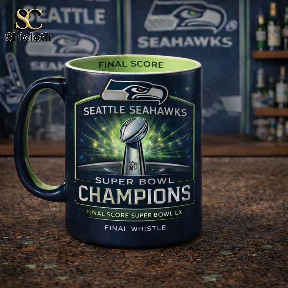 Seattle Seahaws 12s Forever LX Final Score Mug