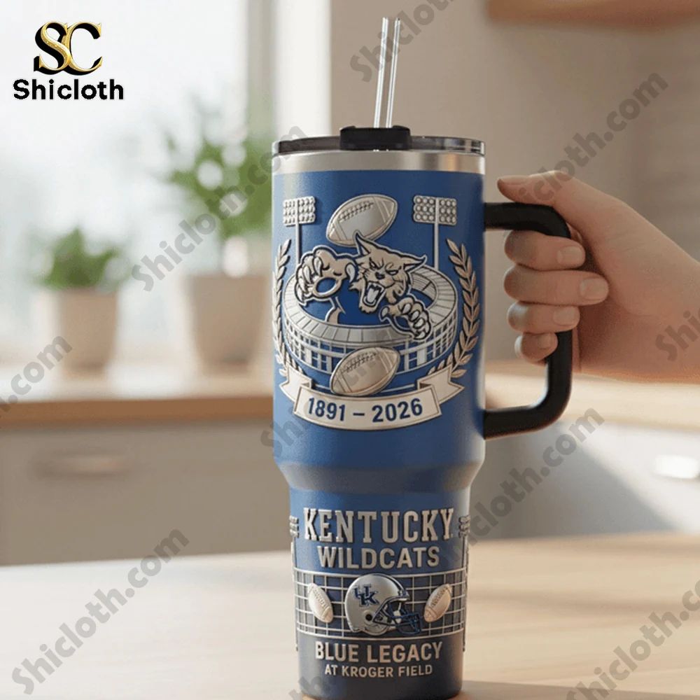 Kentucky Wildcats Blue Legacy At Kroger Field Tumbler