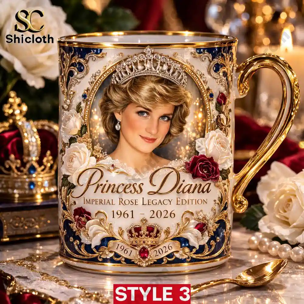 Princess Diana Imperial Rose Legacy Mug