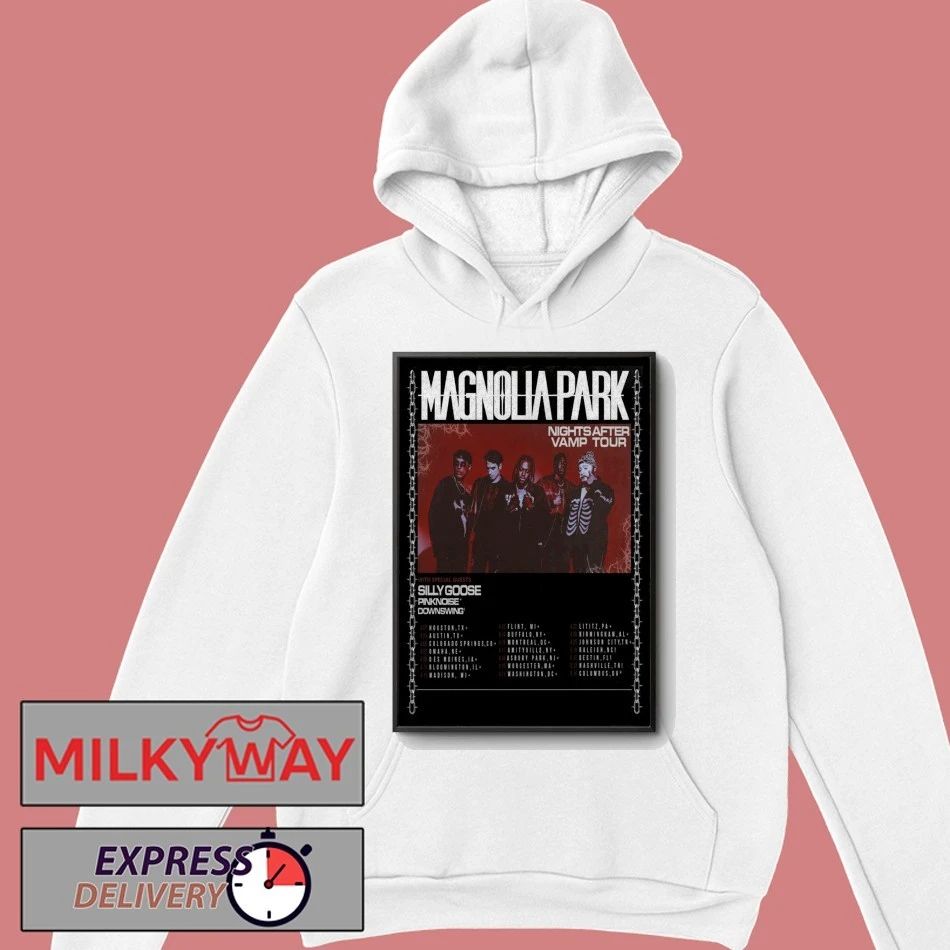 Magnolia Park 2026 Nights After Vamp North America Tour Poster shirt