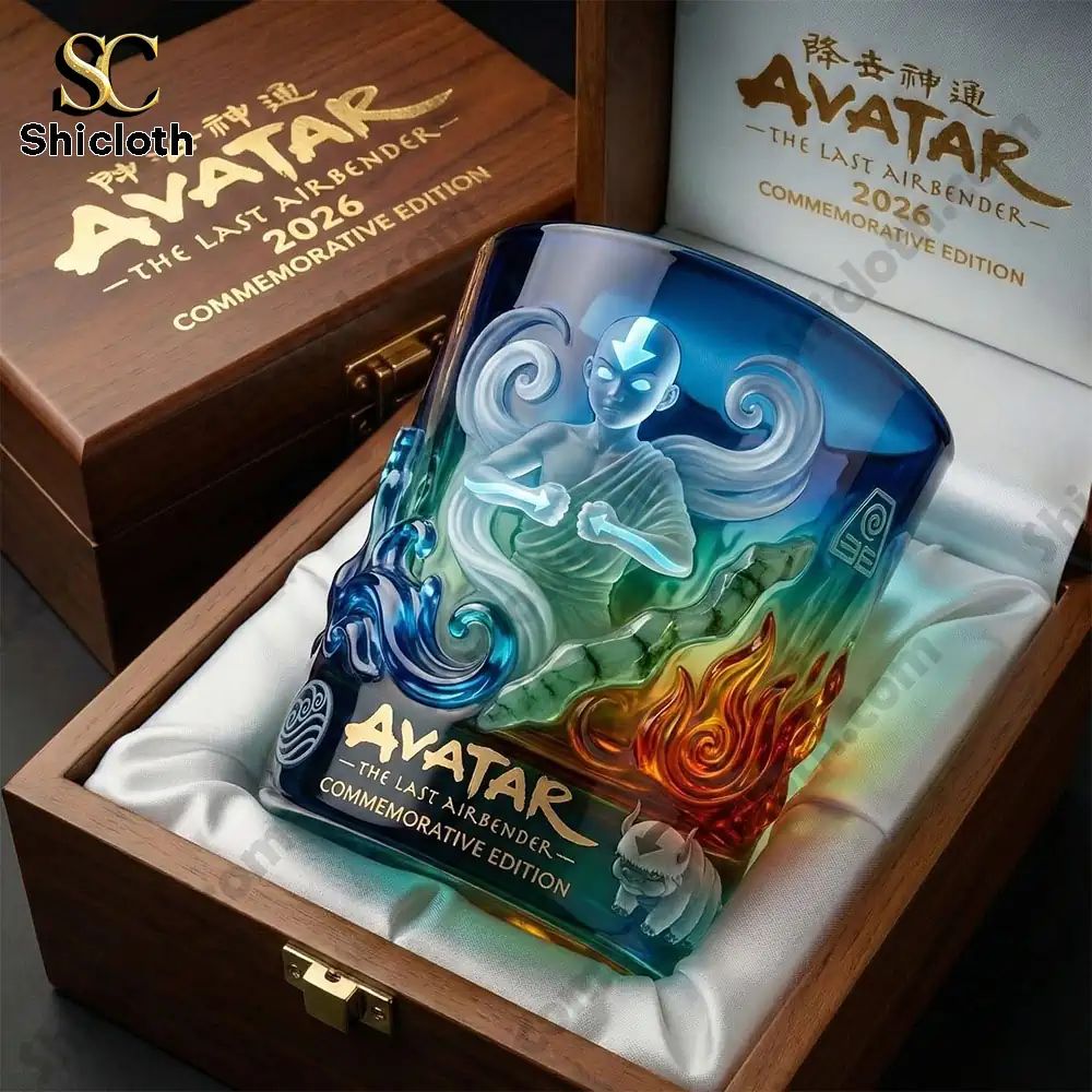 Avatar The Last Airbender Commemorative Edition Whiskey Glass