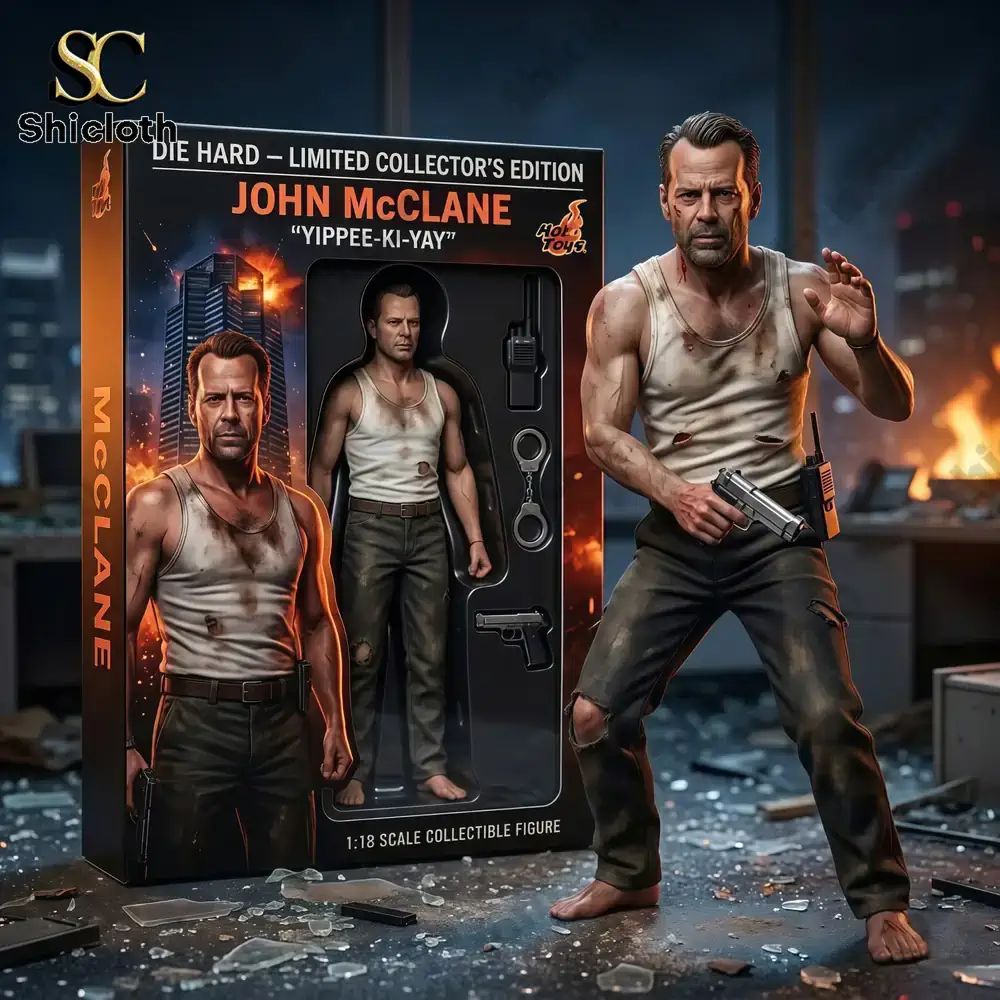 John McClane Die Hard Limited Edition Pop Figure Doll