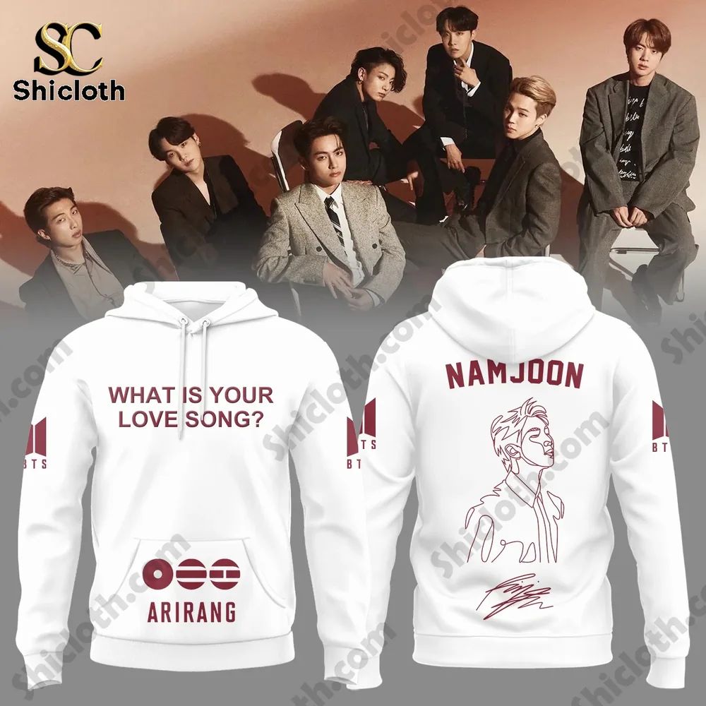 BTS Arirang What Is Your Love Song 2026 Limited Edition Combo Hoodie