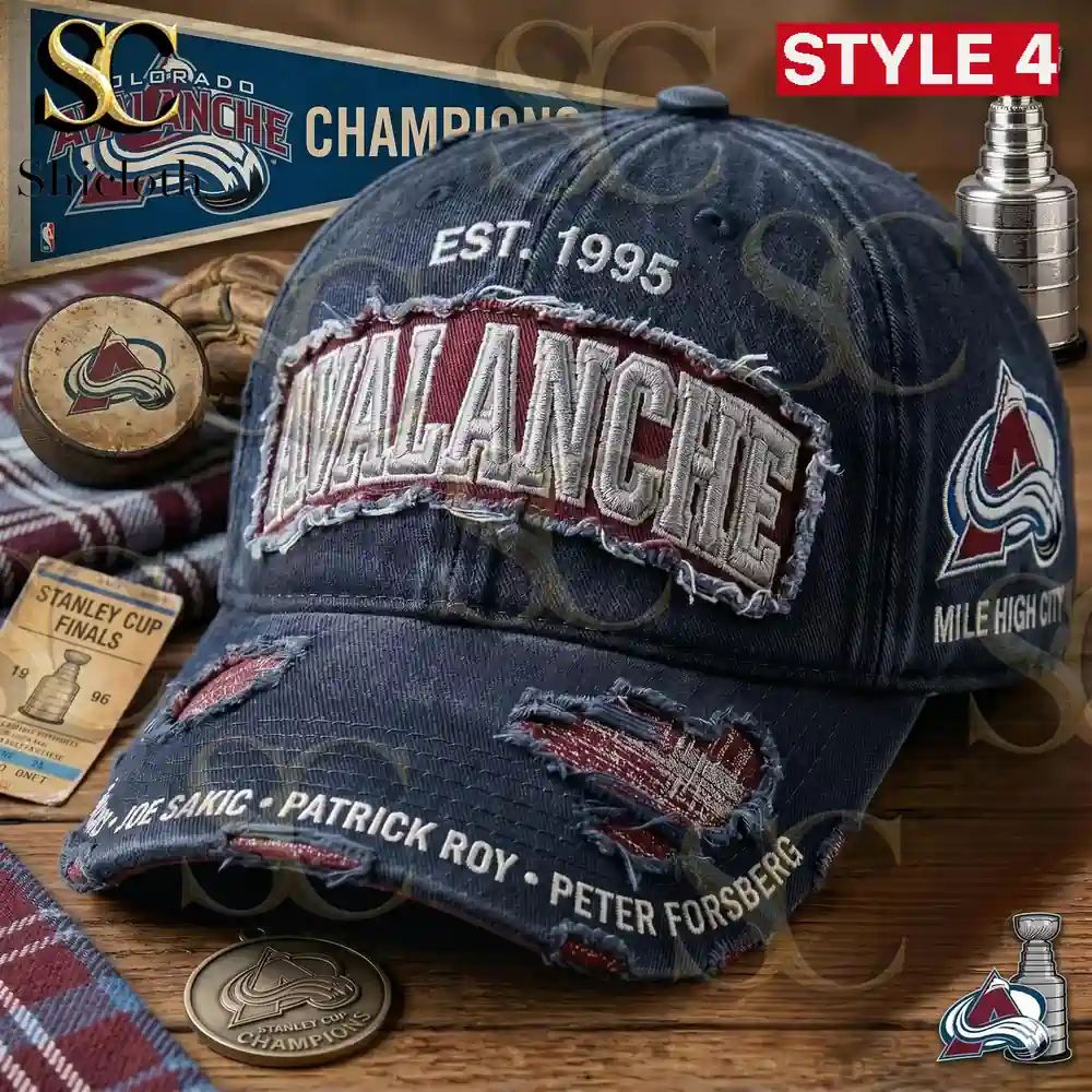 Colorado Avalanche Presidents’ Trophy Champions 2026 Cap