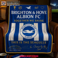 Brighton FC The Seagulls Match Day Blanket