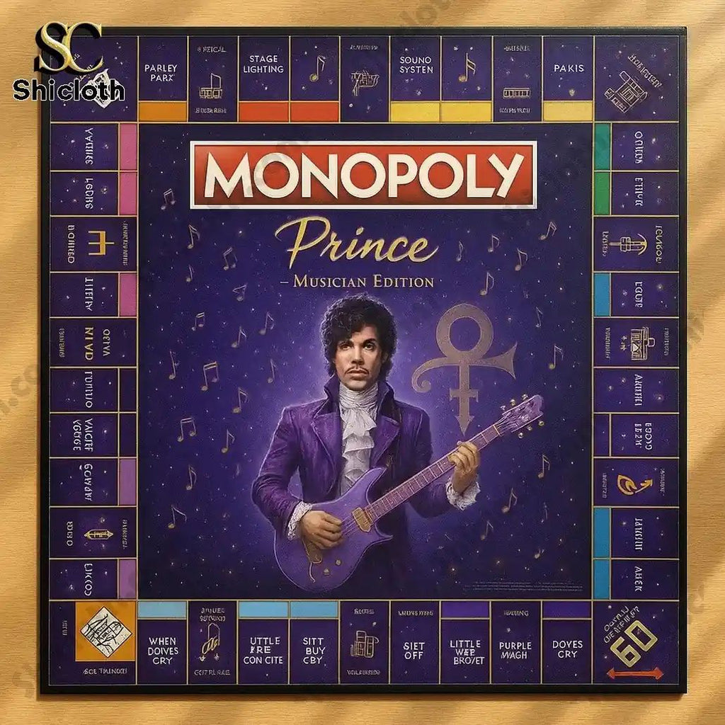 Prince Musician Edition Monopoly Board Game 2026