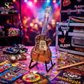 Slash Rock Tribute Electric Guitar Shaped The Viral Stash Whiskey Bottle