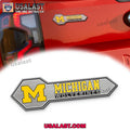 Michigan Wolverines Edition 3D Car Badge Sticker