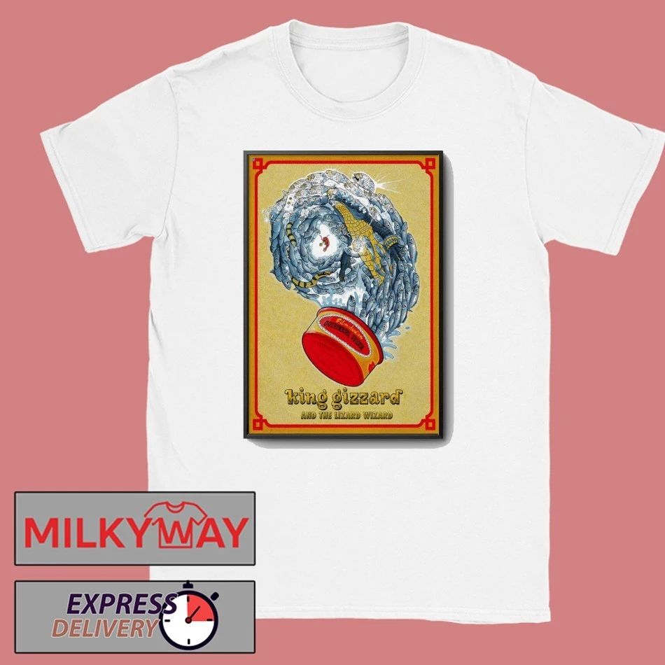 King Gizzard And The Lizard Wizard In Gothenburg Sweden On Nov 15 2025 Poster shirt