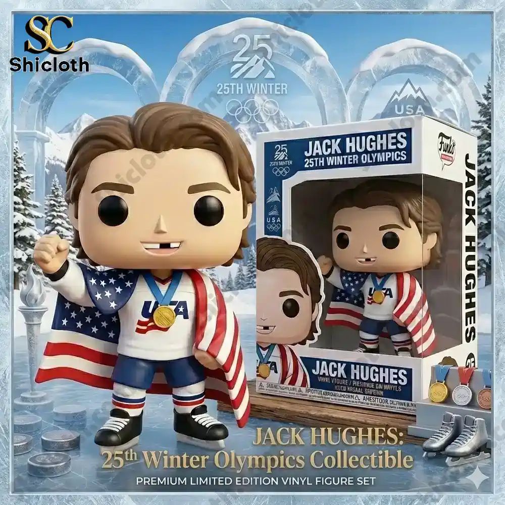 Jack Hughes 25th Winter Olympic Pop! Figure Dolls