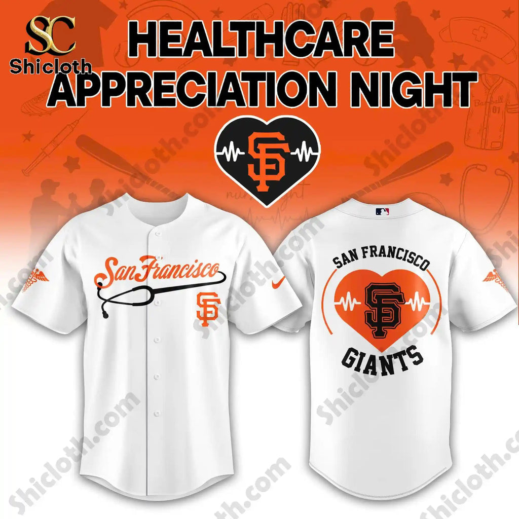 San Francisco Giants Healthcare Appreciation Night Limited Edition Jersey 2026