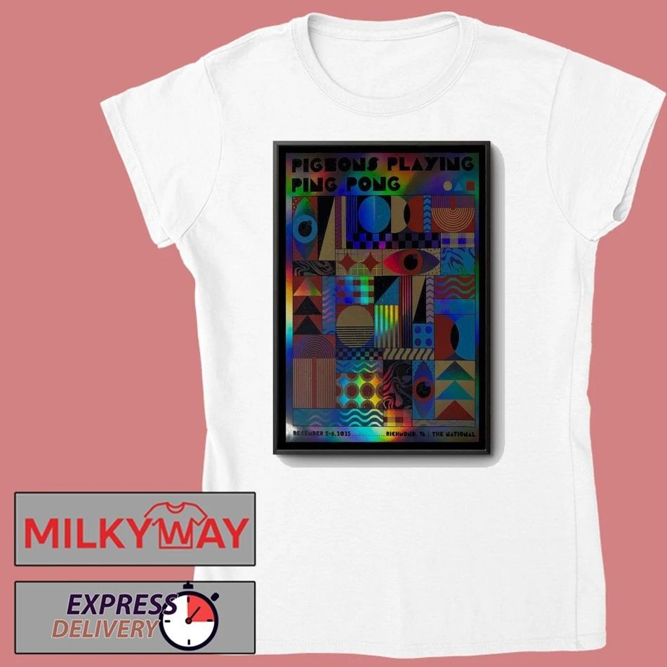 Pigeons Playing Ping Pong Richmond Poster Dec 5 – 6 2025 shirt