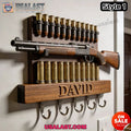 Custom Shotgun Bullet Wall Key Holder