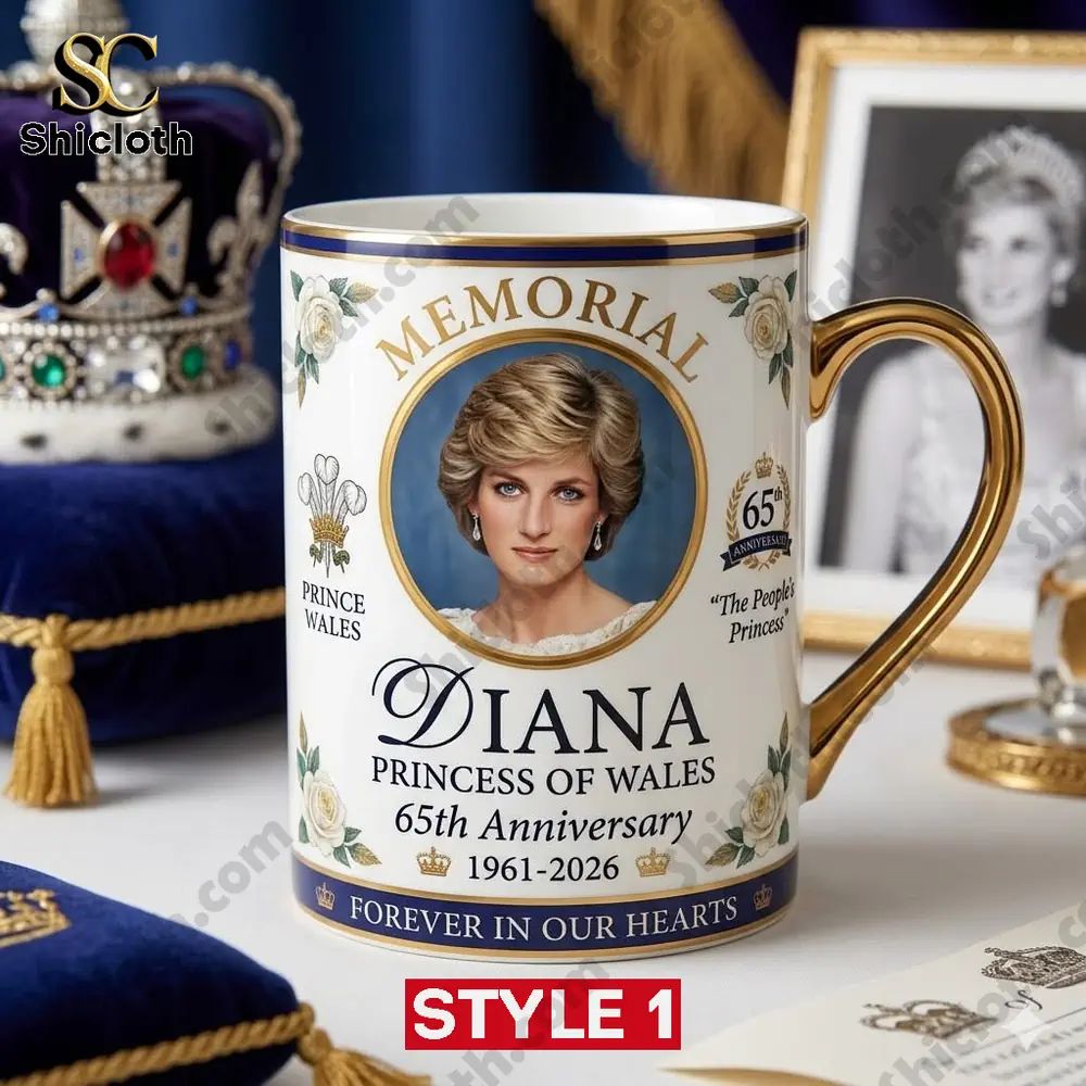 Princess Diana Imperial Rose Legacy Mug