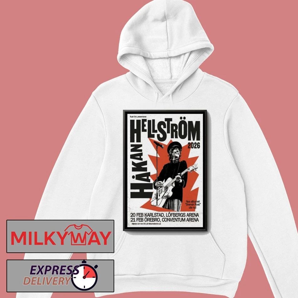 Hakan Hellstrom 2026 Tour Poster shirt