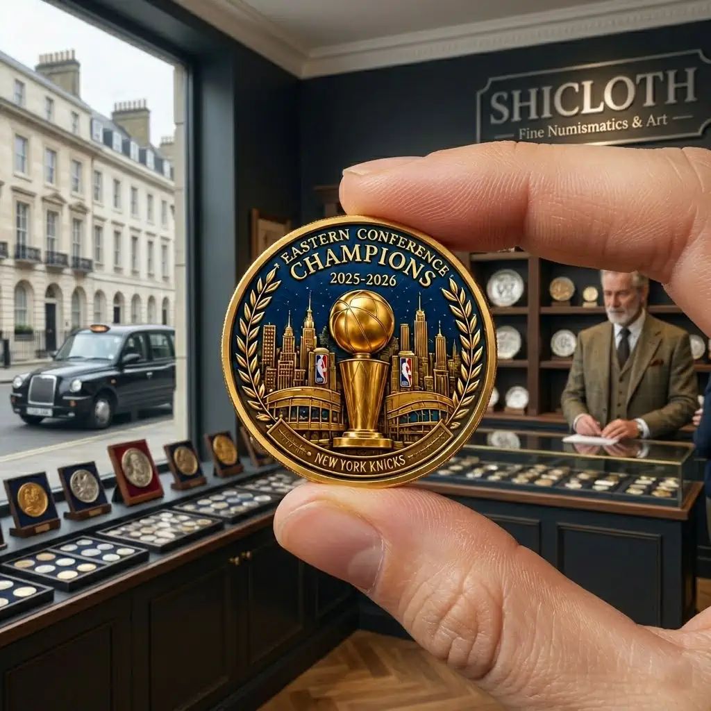 New York Knickerbockers Eastern Conference Champions 2025-2026 Coin