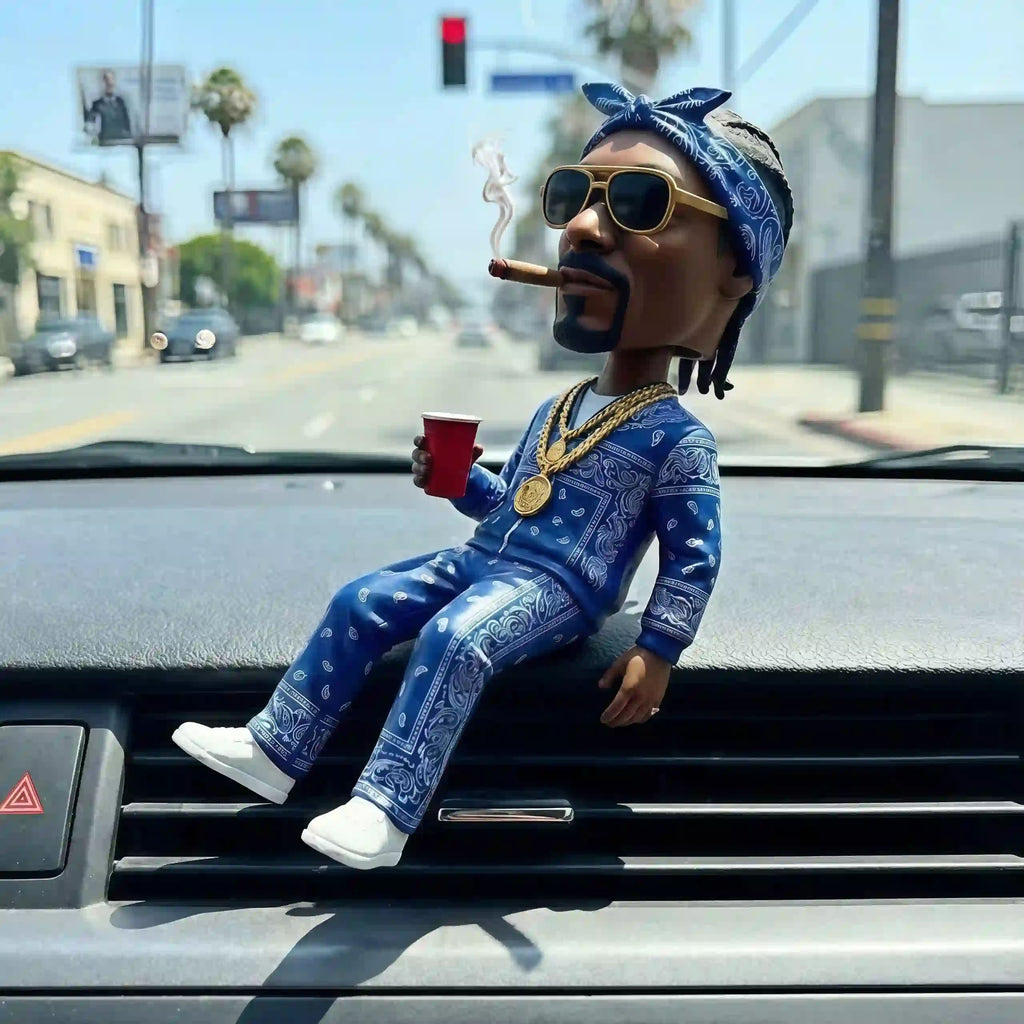 The Snoop Dogg Car Dashboard Bobblehead