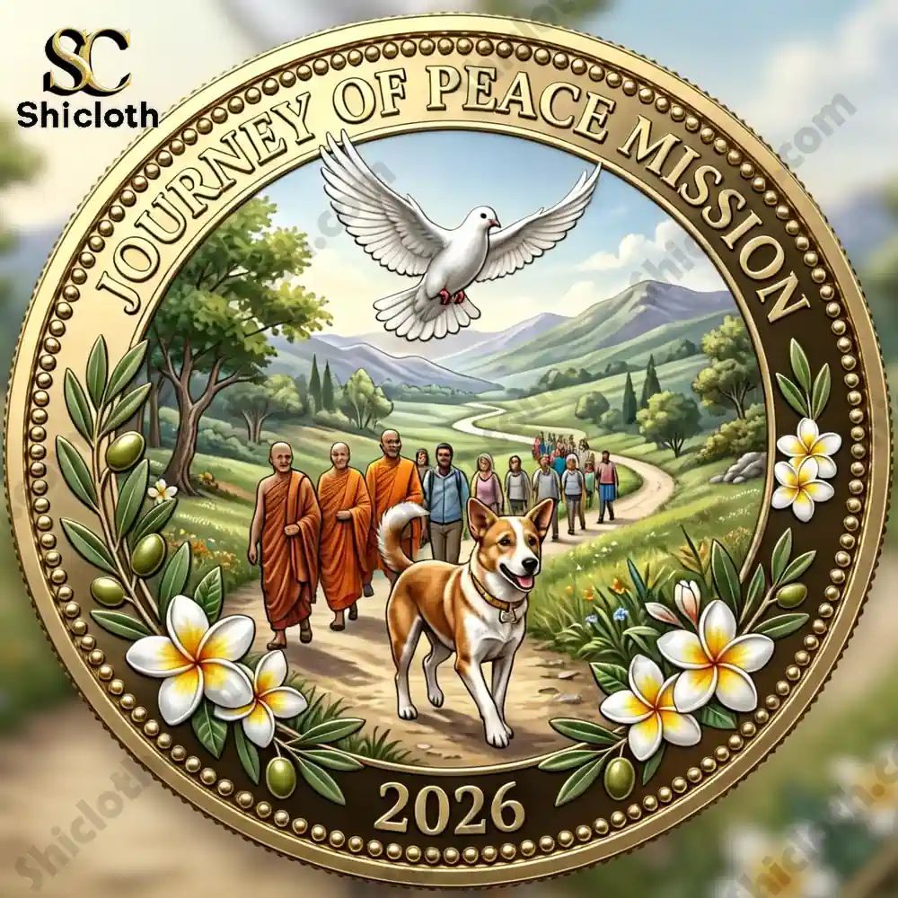 2026 Journey of Peace Mission Commemorative Coin
