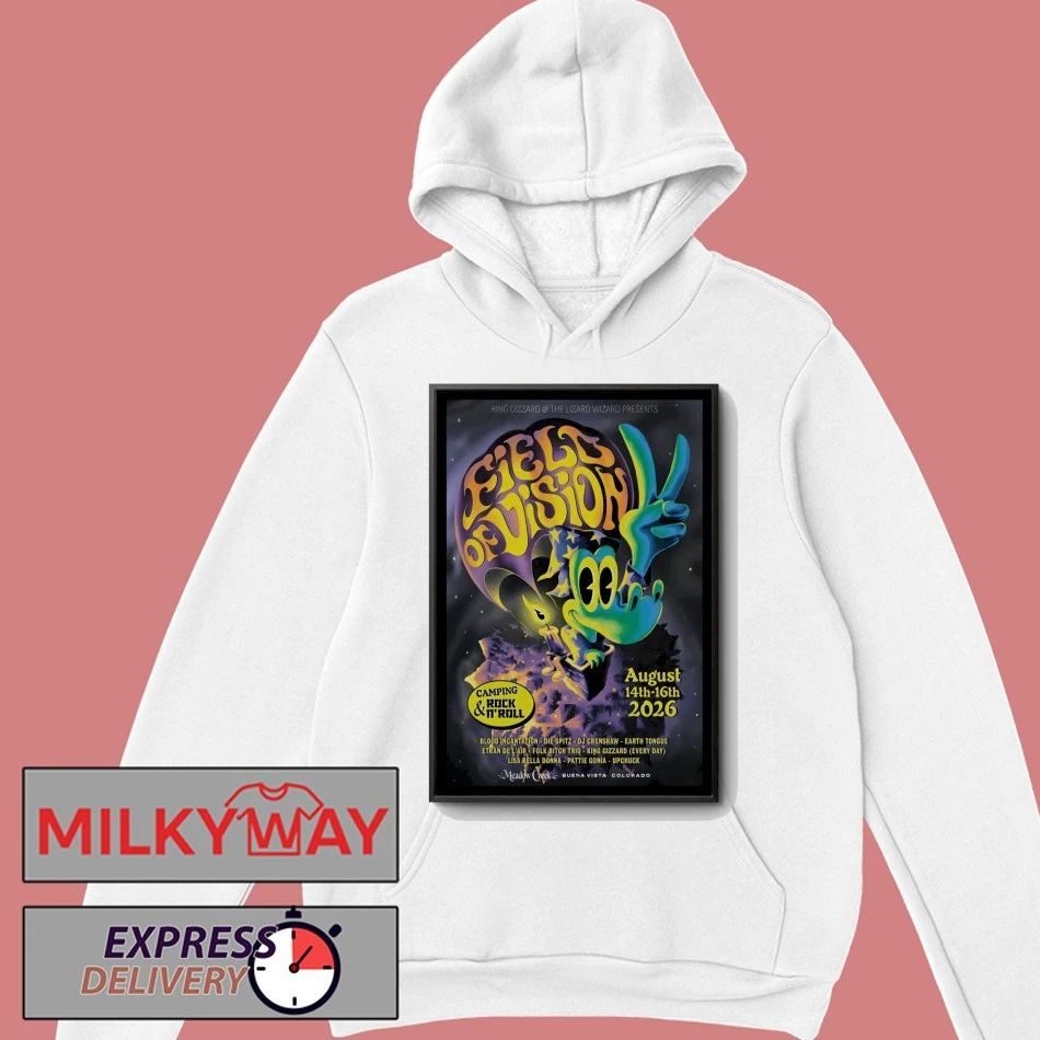 King Gizzard And The Lizard Wizard 8 14-8 16 2026 Meadow Creek in Buena Vista CO Poster shirt