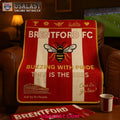 Brentford FC The Bees Match Day Blanket