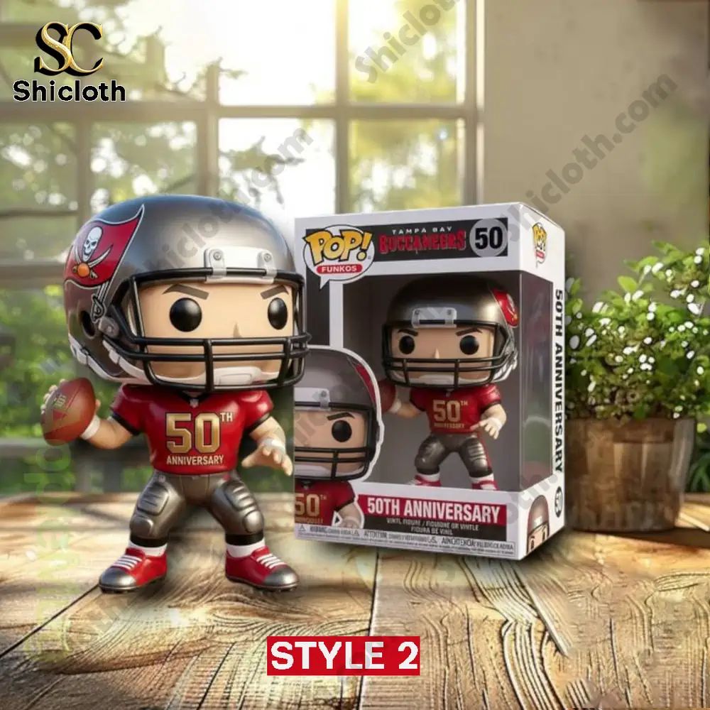 Tampa Bay Buccaneers Fire The Cannons 50 Years 1976-2026 Collector Figure