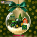 Farming Nothing Runs Like A Deere Christmas Ornament